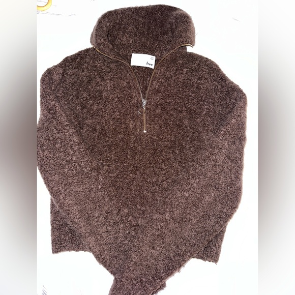 Dark purple, Teddy sweater - Picture 1 of 2